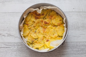 Preparazione Frittata di patate al forno - Fase 3