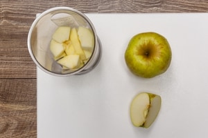 Preparazione Frittelle di mele e ricotta - Fase 2