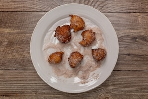 Preparazione Frittelle di mele e ricotta - Fase 4