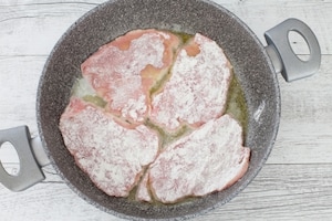 Preparazione Scaloppine al limone - Fase 1
