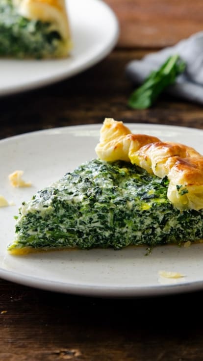 Torta salata ricotta e spinaci