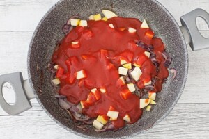 Preparazione Ketchup fatto in casa - Fase 2