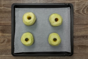 Preparazione Mele in gabbia - Fase 1