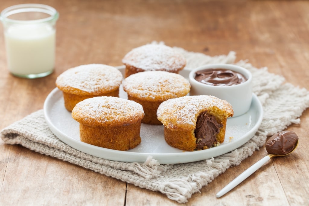 Ricetta Muffin alla Nutella - Cucchiaio d&amp;#39;Argento