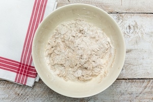 Preparazione Pane alle mele e noci - Fase 1
