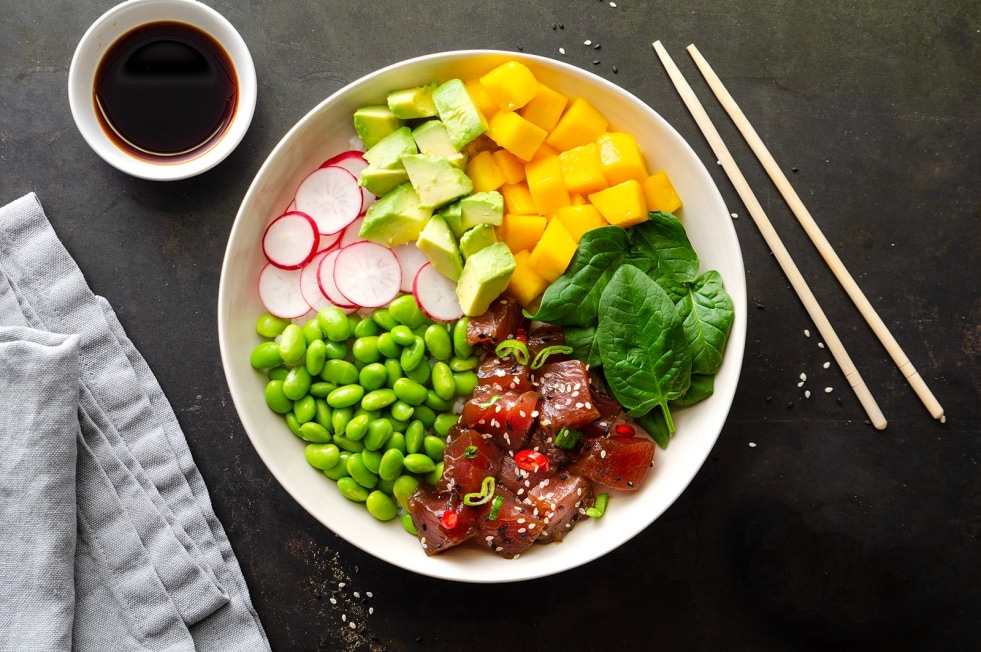 Pokè bowl  ricetta