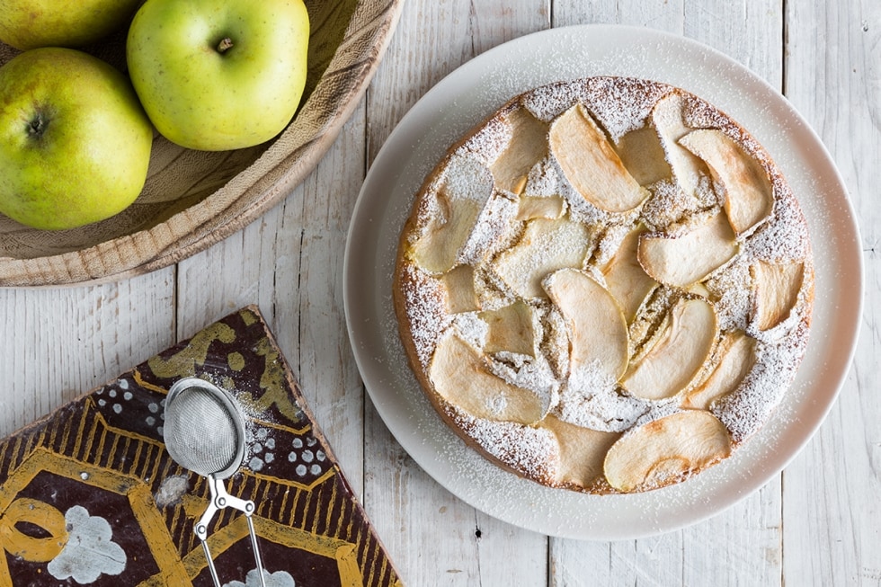 Torta sette vasetti alle mele ricetta