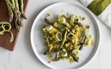 Asparagi con cottura a bassa temperatura