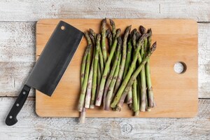 Preparazione Asparagi con cottura a bassa temperatura - Fase 1