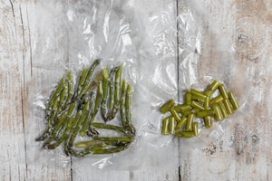 Preparazione Asparagi con cottura a bassa temperatura - Fase 3