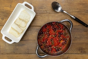 Preparazione Baccalà alla napoletana - Fase 4