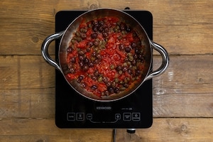 Preparazione Baccalà alla napoletana - Fase 2