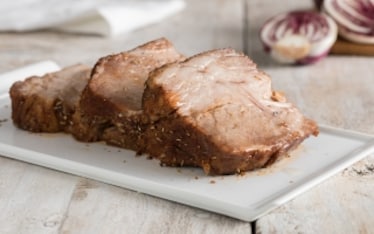 Coppa di maiale con cottura a bassa temperatura