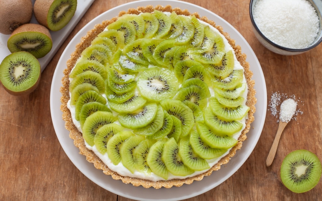 Crostata al kiwi