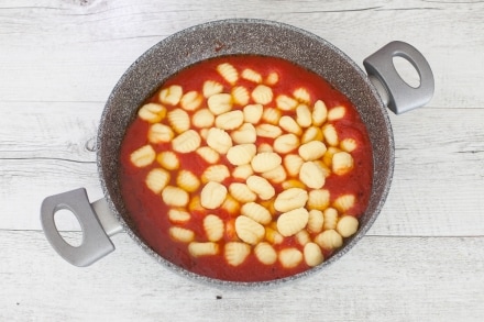 Preparazione Gnocchi alla sorrentina - Fase 2