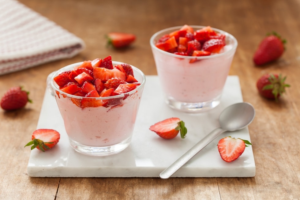 Mousse di fragole ricetta