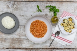 Preparazione Orzotto al pomodoro e burrata - Fase 3