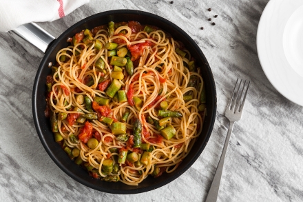 Preparazione Pasta con gli asparagi - Fase 3 Preparazione Pasta con gli asparagi - Fase 3