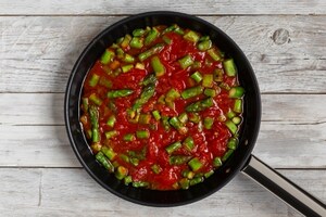 Preparazione Pasta con gli asparagi - Fase 2