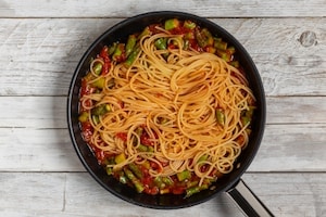 Preparazione Pasta con gli asparagi - Fase 2