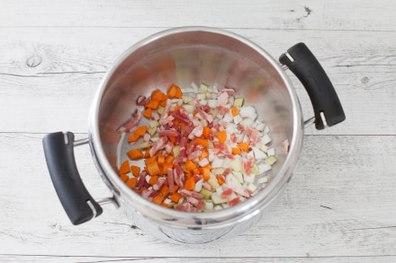 Preparazione Pasta e patate - Fase 1