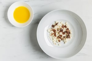 Preparazione Pasta veloce con acciughe e mozzarella - Fase 1