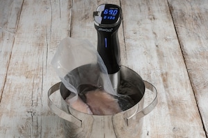 Preparazione Petto di pollo con cottura a bassa temperatura - Fase 2