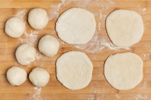 Preparazione Pizzelle fritte - Fase 2