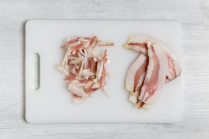 Preparazione Risotto all'amatriciana - Fase 1