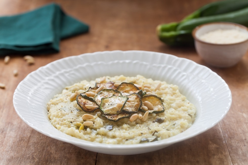 Risotto alle zucchine con il Bimby ricetta