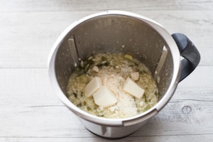 Preparazione Risotto alle zucchine con il Bimby - Fase 4