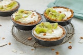 Tartellette di granola al kiwi