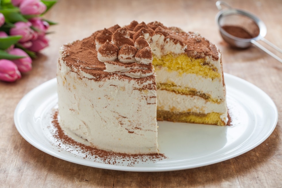 Tiramisù cake ricetta