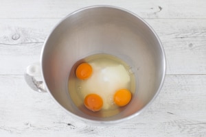 Preparazione Torta al cocco - Fase 1