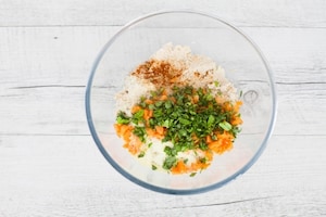 Preparazione Burger di soia - Fase 1