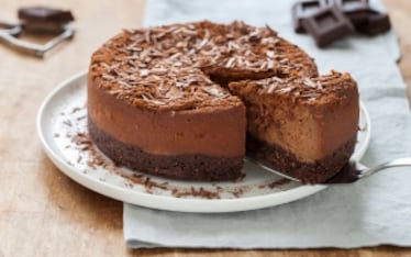 Cheesecake al cioccolato
