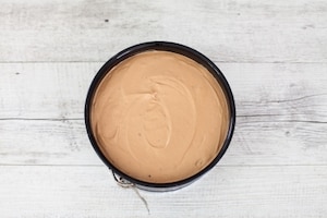 Preparazione Cheesecake al cioccolato - Fase 3