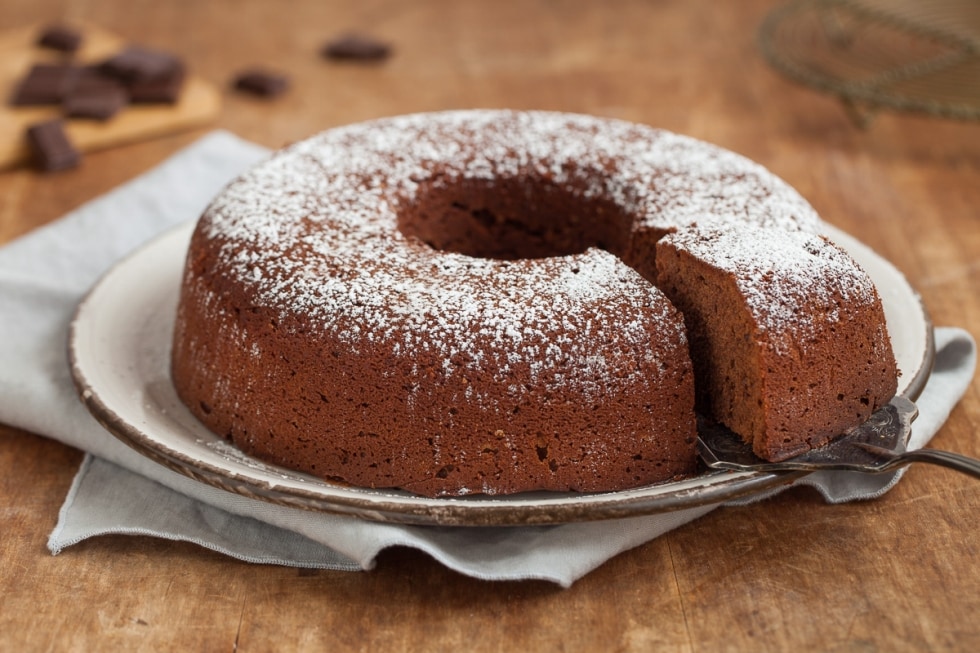 Ciambella al cioccolato ricetta