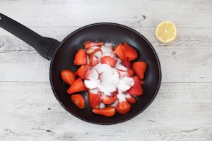 Preparazione Coulis di fragole - Fase 1