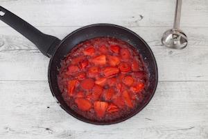 Preparazione Coulis di fragole - Fase 1