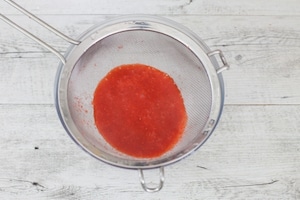Preparazione Coulis di fragole - Fase 2