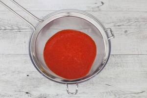 Preparazione Coulis di fragole - Fase 4