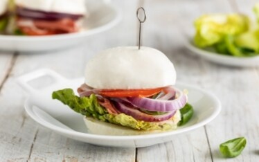 Hamburger di mozzarella