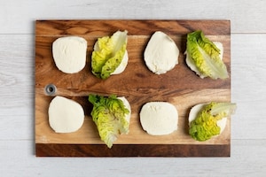 Preparazione Hamburger di mozzarella - Fase 1