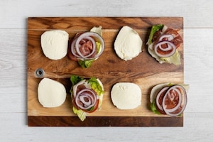 Preparazione Hamburger di mozzarella - Fase 2