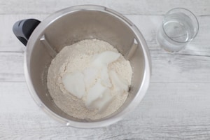 Preparazione Piadina con il Bimby - Fase 1