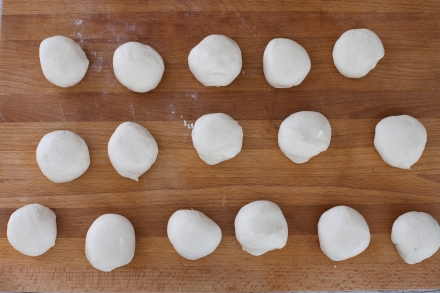 Preparazione Piadina con il Bimby - Fase 2 Preparazione Piadina con il Bimby - Fase 2