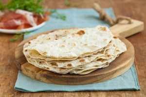 Preparazione Piadina con il Bimby - Fase 3