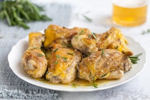 Preparazione Pollo al forno con la birra - Fase 3