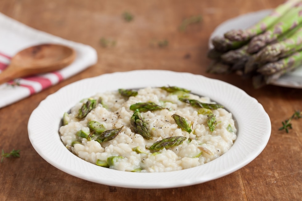 Risotto agli asparagi con il Bimby ricetta